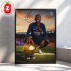 Ousmane Dembele Paris Saint Germain Ballon d’Or 2025 Winner Football Home Decor Poster Canvas