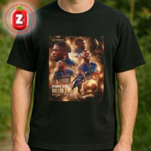 Ousmane Dembele Paris Saint Germain Ballon d’Or 2025 Unisex T_Shirt