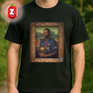 Ousmane Dembele Paris Saint Germain Ballon d’Or 2025 Winner Football Unisex T-Shirt