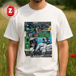 Philadelphia Eagles vs Los Angeles Rams September 21 2025 Showdown Unisex T-Shirt
