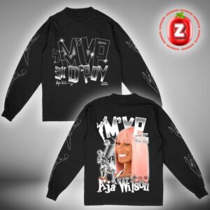 Playa Society 2025 WNBA MVP A’ja Wilson First WNBA 4x MVP All Over Print Long Sleeve