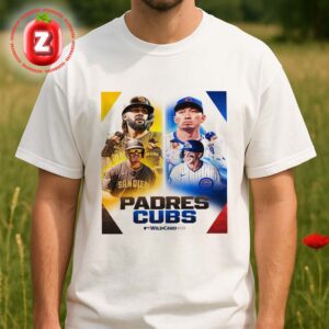 San Diego Padres vs Chicago Cubs MLB Wildcard Baseball Matchup On October 1 2025 Vibrant Artwork Unisex T-Shirt