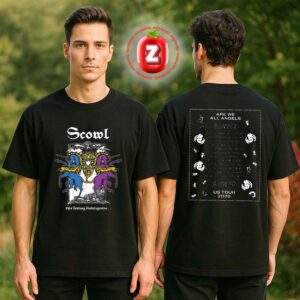 Scowl Are We All Angels US Tour 2025 This Fantasy Disintegrates Two Sides Unisex T-Shirt