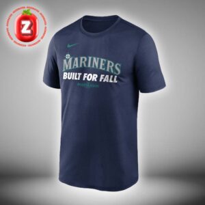 Seattle Mariners Nike Navy 2025 MLB Postseason Authentic Collection Legend Unisex T-Shirt