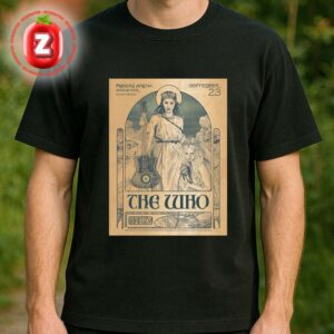 The Who Music Show At Rogers Arena In Vancouver BC On September 23 2025 Final Canada Show Artwork Unisex T-Shirt