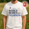 Cleveland Guardians AL Division Series Champions 2025 MLB Season Unisex T-Shirt