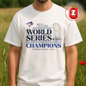 Toronto Blue Jays AL East Division World Series Champions Trophy Logo Graphic MLB Season Unisex T-Shirt