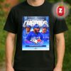 Toronto Blue Jays At AL East On 2025 Division Champions MLB Baseball United Team Artwork Unisex T-Shirt