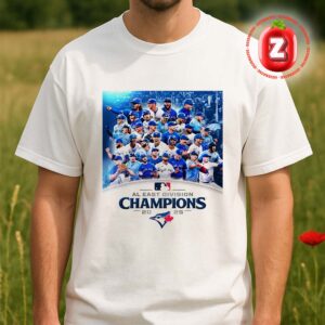 Toronto Blue Jays At AL East On 2025 Division Champions MLB Baseball United Team Artwork Unisex T-Shirt