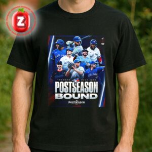 Toronto Blue Jays Postseason Bound 2025 MLB Playoff Celebration Unisex T-Shirt
