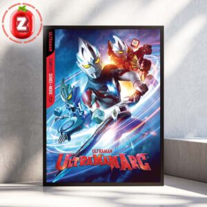 Ultraman Arc Blu Ray Poster Complete Series And Movie Japanese Superhero Sci Fi Home Decor Poster Canvas