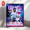 Shohei Ohtani Los Angeles Dodgers Single Season 55 Home Run King MLB Baseball 2025 Legendary Artwork Home Decor Poster Canvas