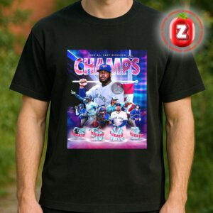 Vladimir Guerrero Jr Toronto Blue Jays At AL East On 2025 Division Champions MLB Baseball Unisex T-Shirt