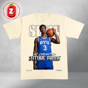 AJ Dybantsa BYU Cougars Future Proof SLAM 259 Cover Basketball Graphic Tee 2025 Unisex T-Shirt