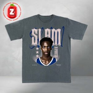 AJ Dybantsa BYU Cougars SLAM Remix Edition 2025 Basketball Portrait Graphic Unisex T-Shirt