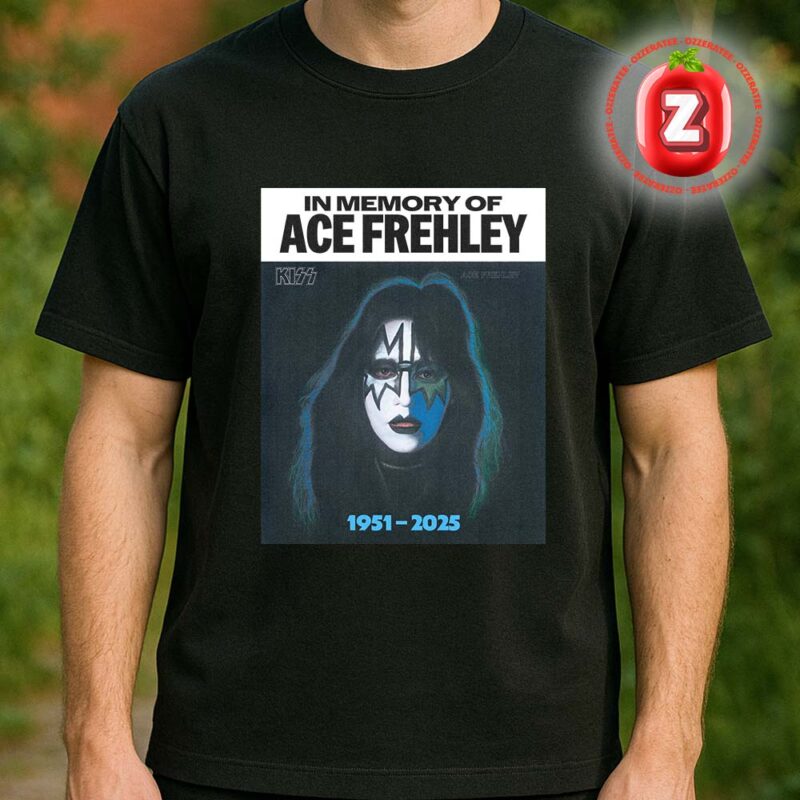 Ace Frehley 1951–2025 The Spaceman’s Final Encore Tribute Unisex T Shirt