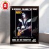 Ace Frehley 1951–2025 The Spaceman’s Final Encore Tribute Home Decor Poster Canvas
