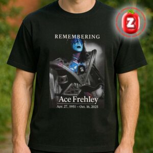 Ace Frehley Tribute 1951–2025 Celebrating The KISS Guitar Icon’s Legacy Unisex T-Shirt