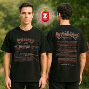Aftershock Festival 2025 Doodle Two Sides Unisex T-Shirt