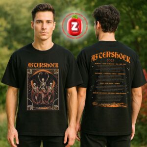 Aftershock Festival 2025 Night Terror Two Sides Unisex T-Shirt