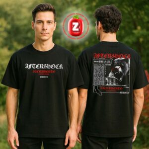 Aftershock Festival 2025 Seeing Red Two Sides Unisex T-Shirt