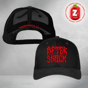 Aftershock Festival 2025 Shocking Red Classic Cap Hat Snapback