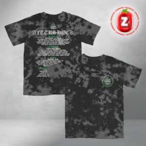 Aftershock Festival 2025 Smoke And Mirrors Tie Dye All Over Print Shirt