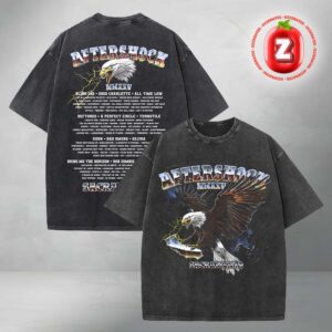 Aftershock Festival 2025 State Bird Mineral Washed Tee
