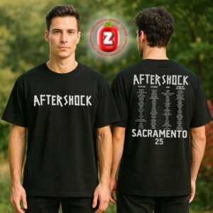 Aftershock Festival 2025 Tape Up Two Sides Unisex T-Shirt