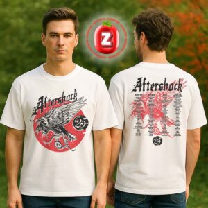 Aftershock Festival 2025 Vengeance Two Sides Unisex T-Shirt