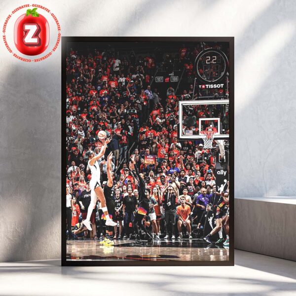 A’ja Wilson Poster Las Vegas Aces Victory Shot Against Phoenix Mercury In WNBA Finals Game 3 2025 Clutch Moment Artwork Home Decor Poster Canvas