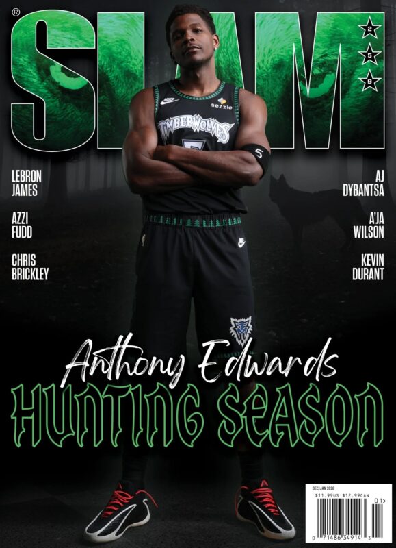 Anthony Edwards SLAM Magazine Cover Hunting Season 2026 Minnesota Timberwolves NBA