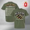 Austin City Limits Music Festival Skyline Lineup 2025 In Austin Texas Zilker Park Artwork Two Sides Unisex T-Shirt