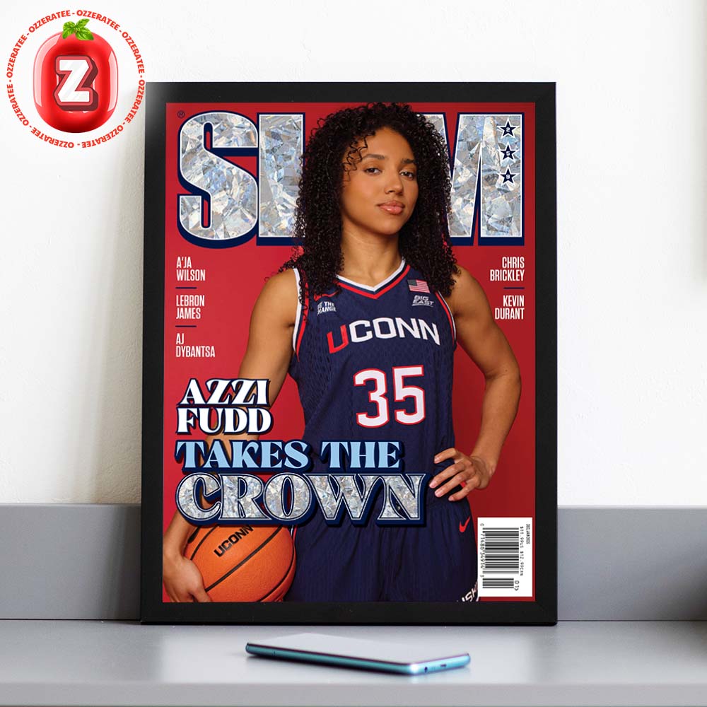 Azzi Fudd UConn Basketball SLAM 259 Diamond Edition Magazine Cover Home Decor Poster Canvas Azzi Fudd UConn Basketball SLAM 259 Diamond Edition Magazine Cover Home Decor Poster Canvas