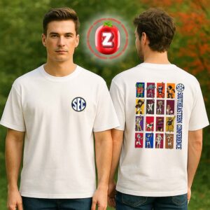 B-Unlimited SEC Ivory Football Squad Comfort Colors Two Sides Unisex T-Shirt