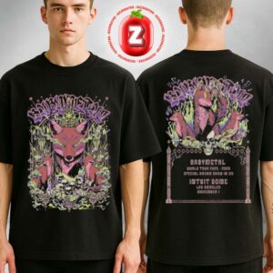 Baby Metal Fox Chapel 2025 Two Sides Unisex T-Shirt Baby Metal Fox Chapel 2025 Two Sides Unisex T-Shirt