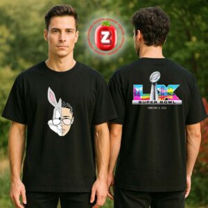 Bad Bunny Super Bowl NFL LIX 2026 Two Sides Unisex T-Shirt
