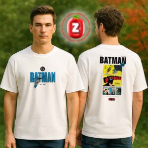 Batman DC Est 1939 Vintage Comic Art Two Side Graphic Shirt Dark Knight Champion Two Sides Unisex T-Shirt