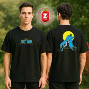 Batman Dark DC Knight Champion Vintage Two Sided Graphic Shirt Est 1939 Artwork Two Sides Unisex T-Shirt