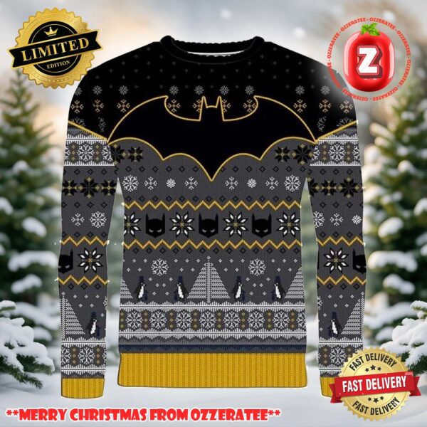 Batman Goodwill In Gotham Ugly Christmas Sweater 2025