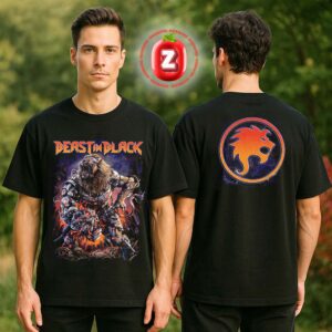 Beast In Black Cyber Apocalypse Two Sides Unisex T-Shirt