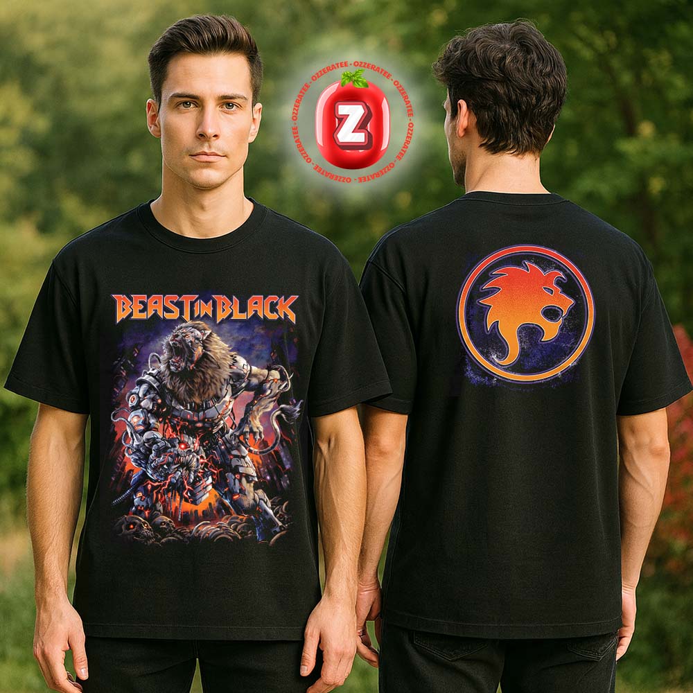 Beast In Black Cyber Apocalypse Two Sides Unisex T-Shirt