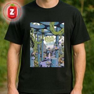 Billy Strings Concert Poster At TivoliVredenburg In Utrecht Netherlands On October 7 2025 Utrecht Night Show Nature Adventure Artwork Unisex T-Shirt