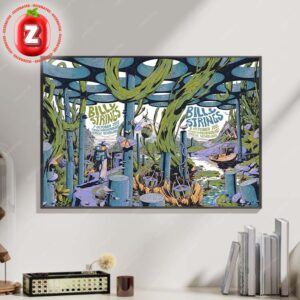 Billy Strings Concert Poster At TivoliVredenburg In Utrecht Netherlands On October 7–8 2025 Home Decor Poster Canvas