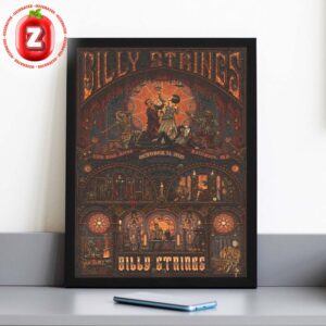 Billy Strings Halloween Poster At CFG Bank Arena In Baltimore MD On October 31 And November 1 2025 Home Decor Poster Canvas