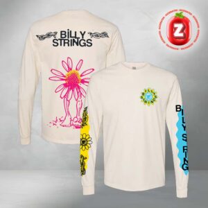 Billy Strings Seeing Flower Champagne Rodman Unisex Long Sleeve Tee
