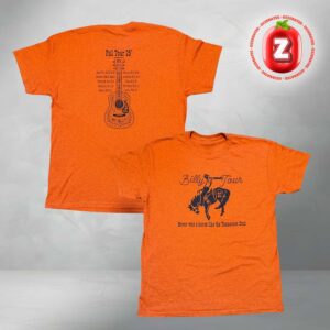 Billy Strings Tennessee Stud Tour T-Shirt Fall 2025 Burnt Orange Country Music Tee