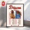 Briscoe Concert Poster At Central Machine Works In Austin On October 17 2025 With Montclair Psychedelic Pop Art Design Home Decor Poster Canvas