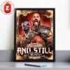 AEW WrestleDream 2025 Match Card Poster – Hangman Adam Page vs Samoa Joe AEW World Championship Home Decor Poster Canvas