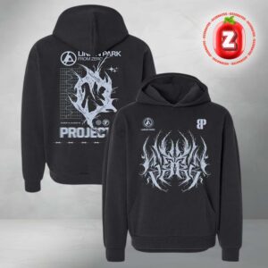 Brooklyn Projects x Linkin Park Spider All Over Print Black Hoodie